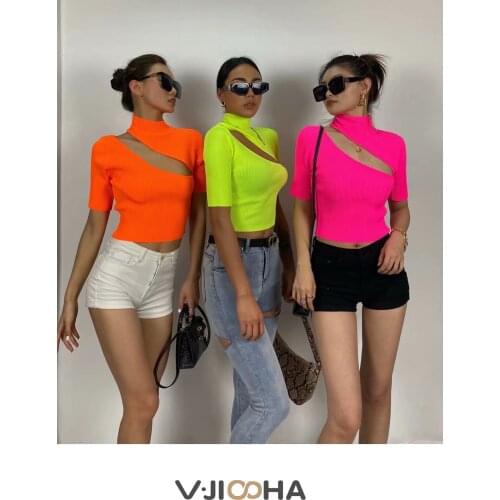 PAFUTIN Women's Cropped T-shirts