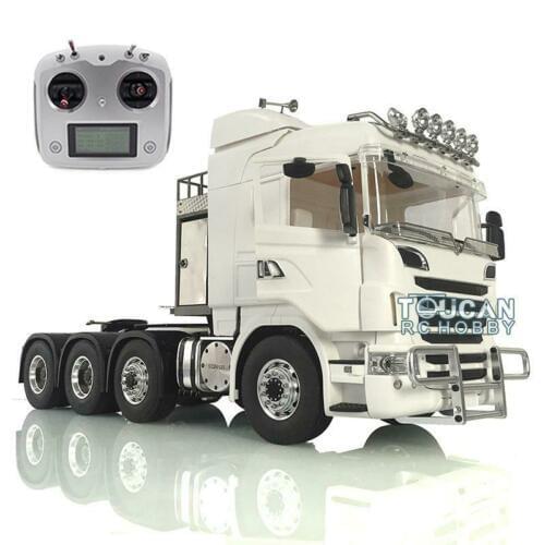 Lesu Tractor Truck 1/14 6*6 Metal Chassis Radio Hercul Sca Radio 6181 Rack THZH1015-SMT4