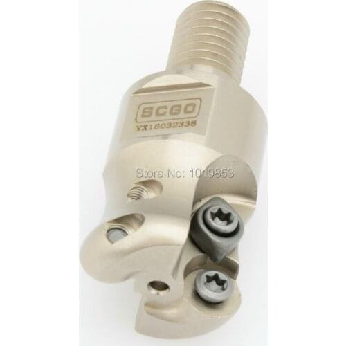 RP318-5R-25-2T-M12 D26-M12 D20-M10 D21-M10 D30-M16 for RPMT1003 RPMW1003 carbide inserts modular type Indexable end mill cutter