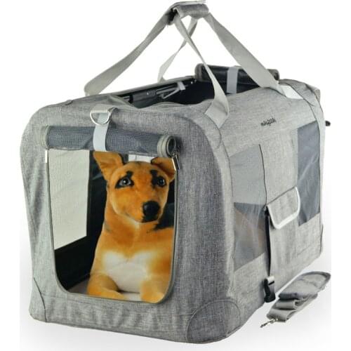 Dog Carrier Bag Pet Nest Large Space Non-Deformation Pet Handbag Can Be Folded Retractable Spring Portable Shoulder Bag