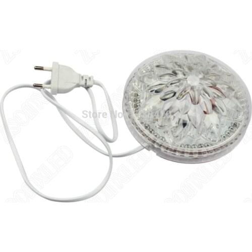 8W 48leds Crystal Magic Ball RGB Led stage Laser lighting Disco show party DJ 220V 110V Wall mounted recessed Rotating