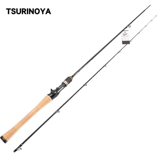 TSURINOYA Fishing Rod PROFLEX 1.91mUL Fast Casting Fishing Rod Fuji A Guide Rings Accessories Bass