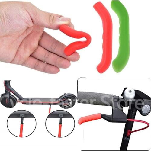 Universal Silicone Brake Cover Foot Support Cover Brake Handle Anti-slip Protective Cover for M187 Xiaomi M365 Electric Scooter