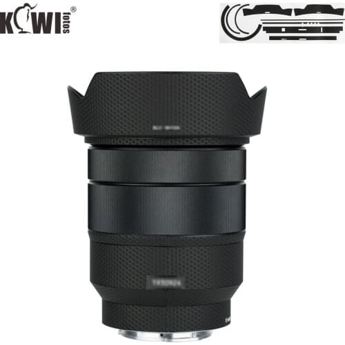 Anti-Scratch Lens Hood Skin Film Cover For Sony Vario-Tessar T* FE 16-35mm f/4 ZA OSS Lens (SEL1635Z) 3M Sticker Matrix Black