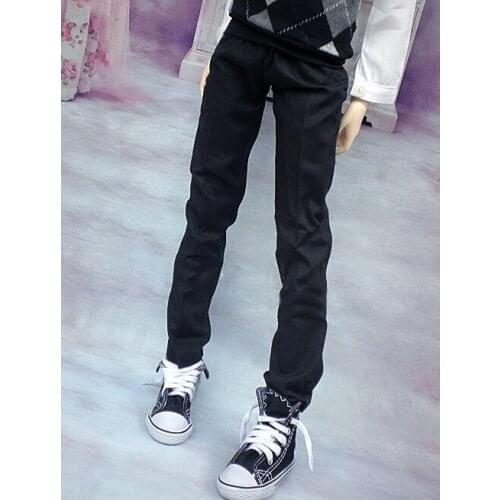 T02-X578 Blyth Doll clothes 1/3 1/4 bjd 1/6 dolls Accessories Black straight pants 1pcs