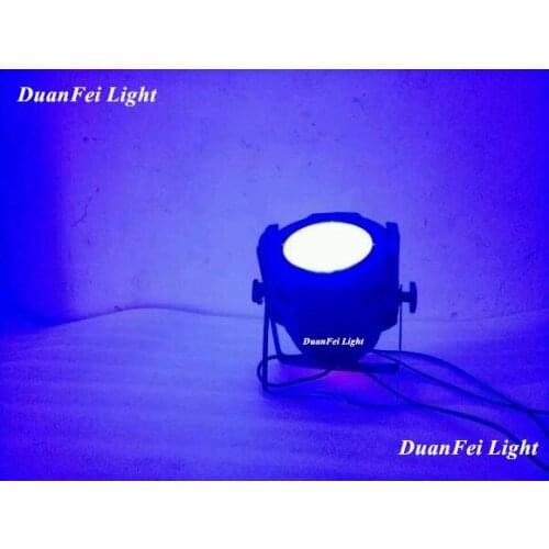 12pieces/lot 100w RGBW 4in1 LED COB Par Can for stage party wedding decoration free shipping