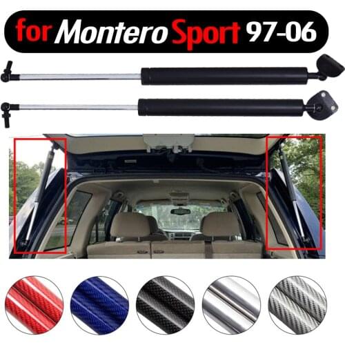 2pcs Tailgate Trunk Boot Gas Charged Struts Lift support Damper for Mitsubishi Montero 1997-2006 Rear Hatch Sport Shock Absorber