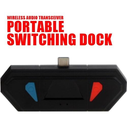 2020 New Bluetooth V5.0 Wireless Audio Transmitter USB Type C Transceiver Adapter for NS Switch/PS4/PC Accessories