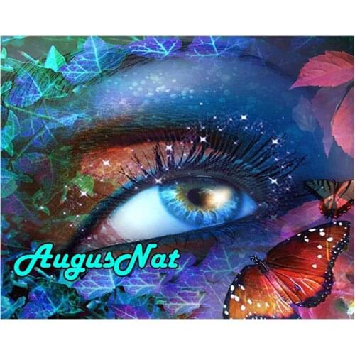 Butterfly diamond painting eyes full round daimont embroidery picture diamond dotz crystal stickers dinosaur canvas new arrivals