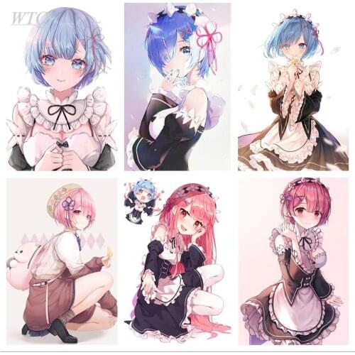 Anime Posters RE: Life In Another World From Scratch HD Wall Decor Poster Canvas Painting Wall Art Picture Room Decor Home Decor