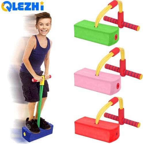 Stick Jumping Shoes Childrens Frog Bouncer Jumping Stilts Bounce Pole Boys Girls Sports Fitness Equipment Kids Toys