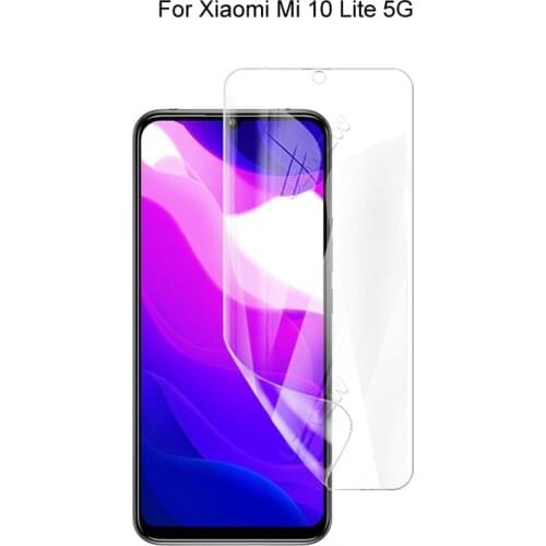 For Xiaomi Mi 10 Lite 5G Full Cover Soft Hydrogel Film Screen Protector