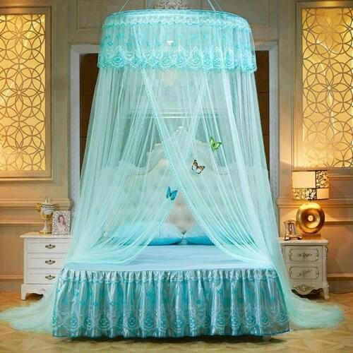 Elegant Dome Mosquito Net Double Bed Height Intensive Lace Insect Net Polyester Dome Bed Tent