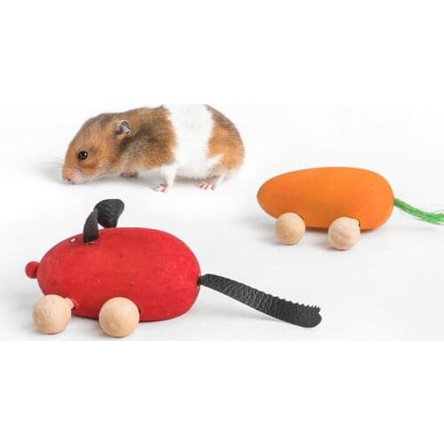 Pet Cat Toys Small Animals Mouse Shape Interactive Training Toys for Hamster Playing Pet Toys Supplies
