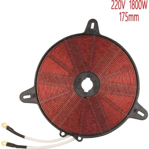1800W 175mm Coil Panel for Induction Cooker Electromagnetic Oven Enamelled Aluminium Wire Disk Coil