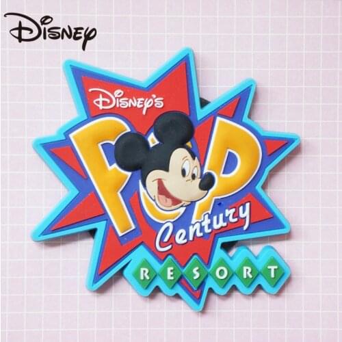 Disney hot style Mickey Mini series cartoon cute soft glue ferromagnet creative home magnetic buckle refrigerator magnets