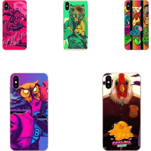 Soft Hipster Case Cool Game Hotline Miami For Samsung Galaxy A81 A71 A51 A01 S20 S10 S9 S8 Plus A50 A70 A40 A30 A20 A10