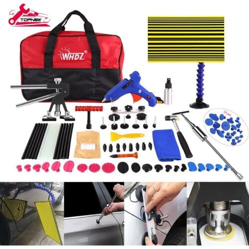 Car Dent Removal Kit Dent Lifter Bridge Dent Puller Kit Pop a Dent Tool for Auto Dent Door Ding Hail Dent Remover