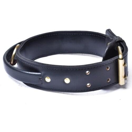 10PCS / LOT Personalized Leather Dog Collar Adjustable Collars Suitable For Large And Medium-Sized Dogs
