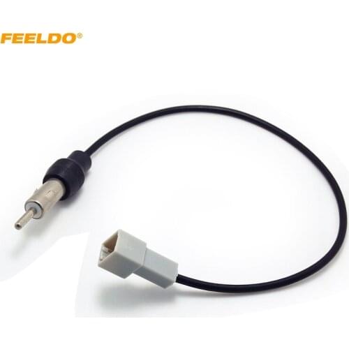 FEELDO 10PCS Car Audio Stereo Antenna Adapter For 2009-2011 Hyundai/Kia KI-11 Female Radio Parts #1548