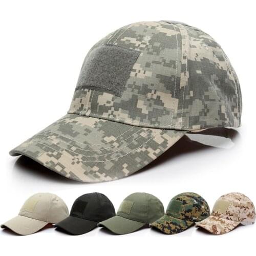 Portable Baseball Cap Outdoor Sports Hat Military Army Camouflage Hat Cycling Running Caps Head Protector for Exercising Hiking