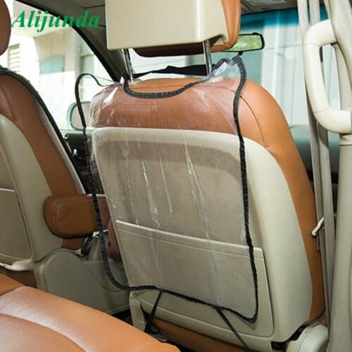 Transparent plastic car seat car rear protector car baby anti-kick cover accessories FOR Ford Buick Regal Lacrosse Excelle