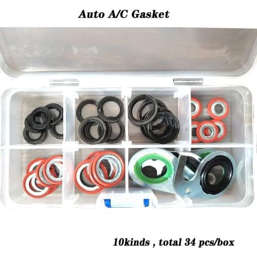 Special Gaskets For American Cars Ford Focus,Mondeo,Explorer,Chrysler For A/C System Nozzle,Expansion Valve Interface Seals