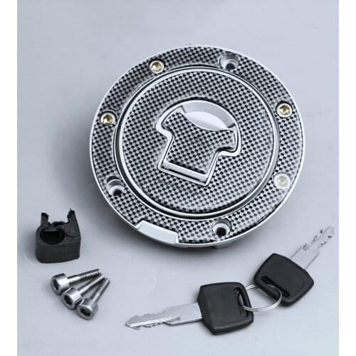 Motorcycle Fuel Tank Gas Cap Cover Lock + Pad Decals Sticker Fit For CBR 600/900/929/954/1000RR/1100 CBR400RR RVF 400 VFR 800