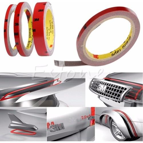 2018 0.6/1/2CM 3M Automotive Double Sided Attachment Foam Tape Car Auto Truck Van