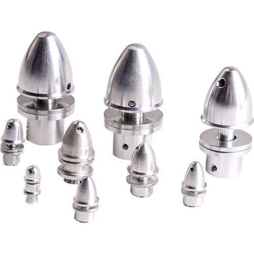 5Pcs 2mm 2.3mm 3mm 3.17mm 4mm 5mm RC Aluminum Bullet Propeller Adapter Holder for Airplane Brushless Motor Prop