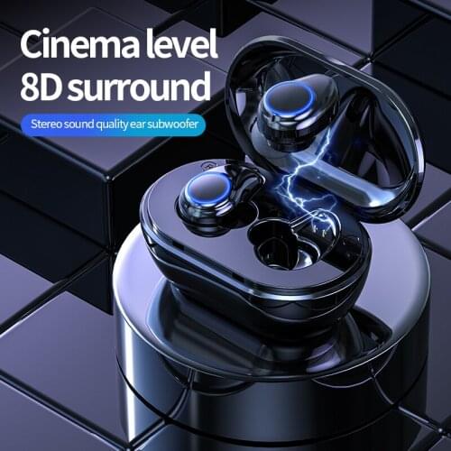 A1 TWS Wireless Bluetooth 5.0 Earphones Binaural Calling Headphone With Charging Box Stereo Headset for HUAWEI iPhone XIAOMI