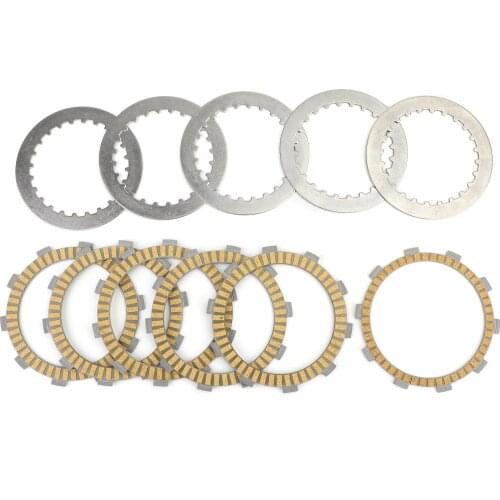 Areyourshop Clutch Kit Steel & Friction Plates fit for Honda CRM125R NSR125F NSR125R TRX350 22321-KR1-760 22321-HN0-670