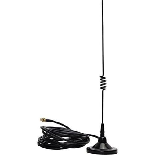 Baofeng Car Antenna for Baofeng UV-5R 888s Two Way Radio Dual Band Magnetic VHF/ UHF Antenna Height 48cm