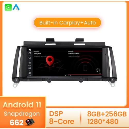8.8'' 4G+64G Car Multimedia Screen Player For BMW X3 F25 (2011-2016) X4 F26 (2014-2016) GPS Navigation SWC Head Unit