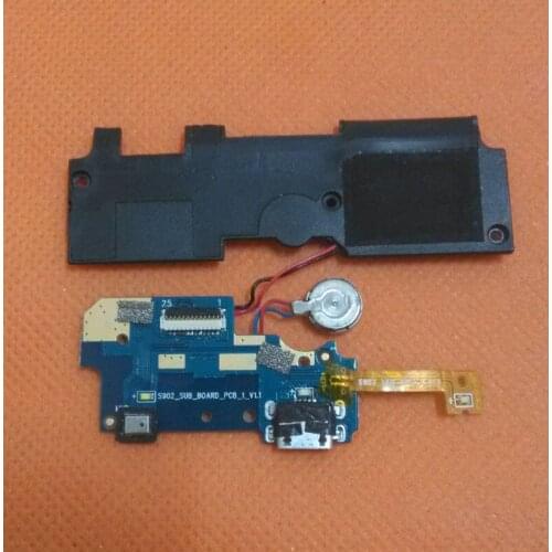 Used Original USB Plug Charge Board+Loud speaker For DOOGEE Turbo2 DG900 MTK6592 Octa Core 5" FHD 1920x1080 Free shipping