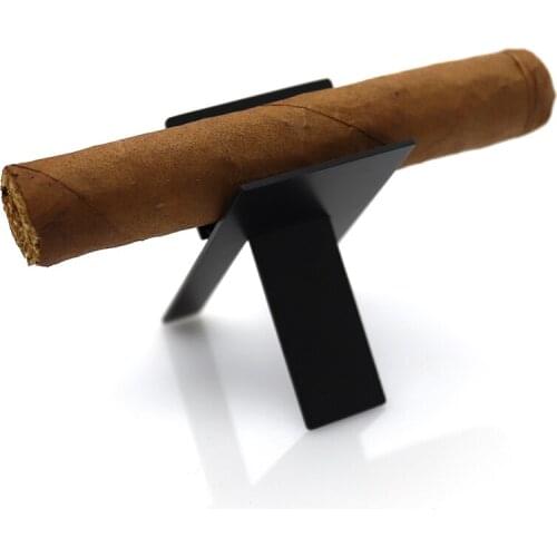 Cohiba Stainless steel Cigar Ashtray Holder High Quality rack Practical Gadgets Silver Foldable Cigar stand tray