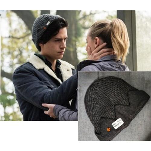 RIVERDALE Hat Jughead Jones Cosplay Cap Winter Keep Warm Beanie Prop Christmas Festival Man Women Dome Cap Gift