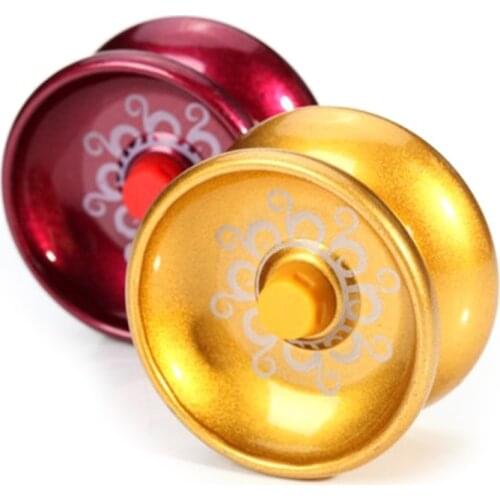 K1KC Awesome Aluminum Alloy Yo-Yo Extremely Fast Auto Return Technology Movement Rotation Toys Educational Toys Endless Fun