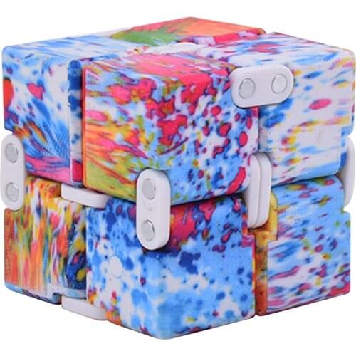 Fidget Toy Autism Anti Stress Relief Creative Infinite Cube Magic Cube Office Flip Cubic Puzzle Stop Stress Reliever Autism Toys