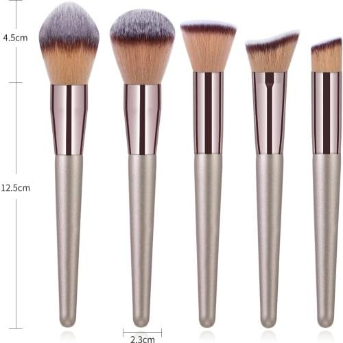 New Champagne Gold Mmakeup Brush Sset Mmakeup Bbrush Small Grape Makeup Bbrush Beauty Mmakeup Tools