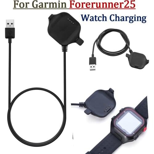 Top Quality Data Cradle Charging Wire Cord Cable For Garmin Forerunner 25 Charger Clip For Garmin Forerunner25 Watch Accessories