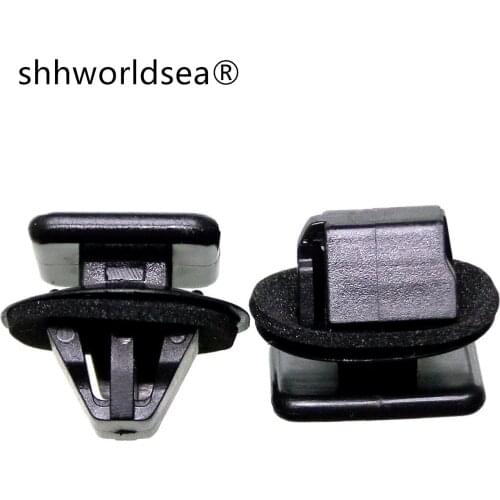 Shhworldsea 100PCS auto clip Rear bumper left mounting bracket for great wall