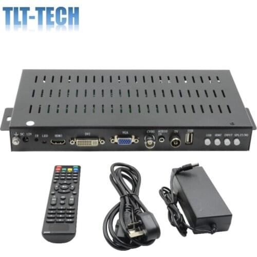 Video Wall Controller HDMI Processor 2x2 1x4 1X2 1X3 90 180 degree Rotation Vertical screen VGA AV USB stitching four image