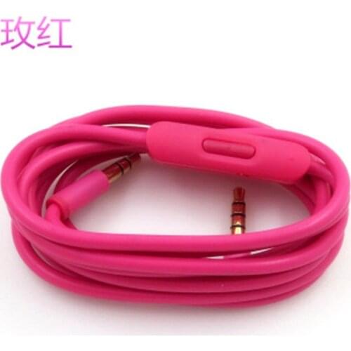 Replacement Audio Cable Cord Wire with In-line Microphone and Control 3.5 male to male for Beats Headphones 23 AugT2