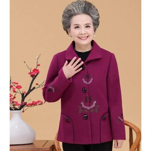 2021 Autumn Winter New Women Jacket Woolen Clothing Fashion Outerwear Female Woolen Coat Elegant Large Size 5XL Overcoat R1327
