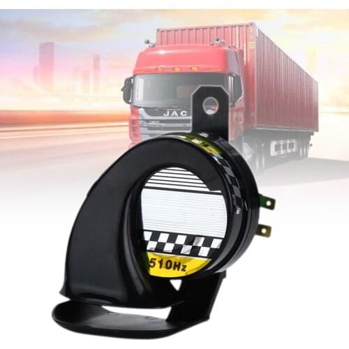 12V DC 130db Motorcycle Snail Air Horn Siren Super Loud For Car Truck Motorbike Waterproof Snail Horn