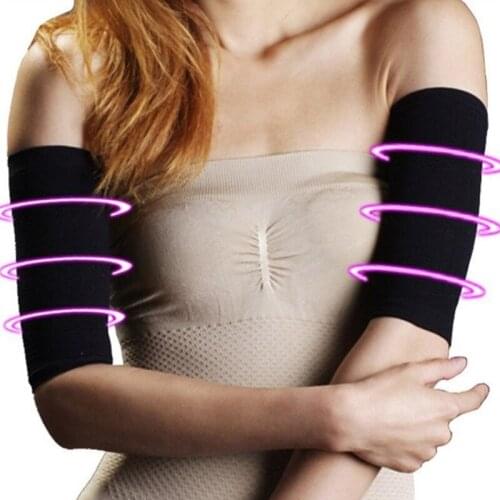 1pair Women Shaper Arm Sleeve Weight Loss Thin Legs Thin Arm Calorie Off Fat Buster Slimmer Wrap Belt Ladies Face Lift Tool Hot