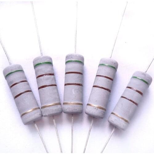 5w 470 510 560 620 680 750 820 910 1k 1.2k 1.5k 1.8k 2k 2.2k 2.4k 2.7k Ohm Original New Resistor Metal Oxide Film Resistance 5