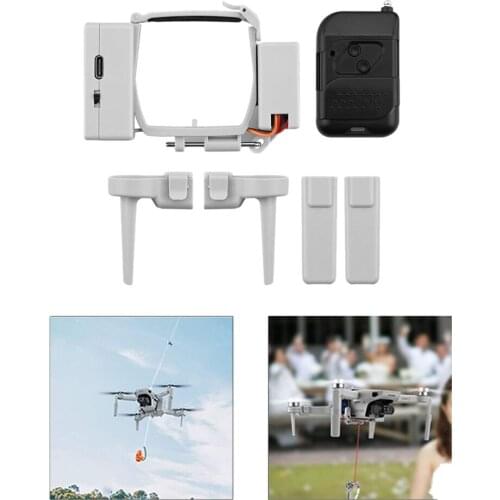 Mini 2 Airdrop Drone Payload Transport Release Device for Fishing Bait Wedding Party Props Drone Accessory DJI Mavic Mini 1 2