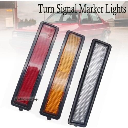 Car Accessories Rear Left Right Side Turn Signal Marker Light Lamp Lens Cover 12V For E30 E32 E34 318i 325es 325i 63141377849